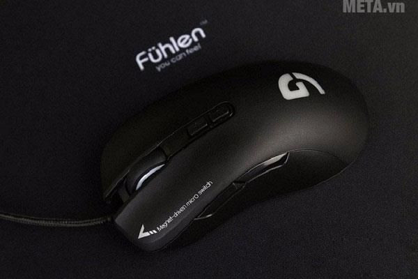 Chuột game Fuhlen G90 Pro thiết kế với 7 nút bấm