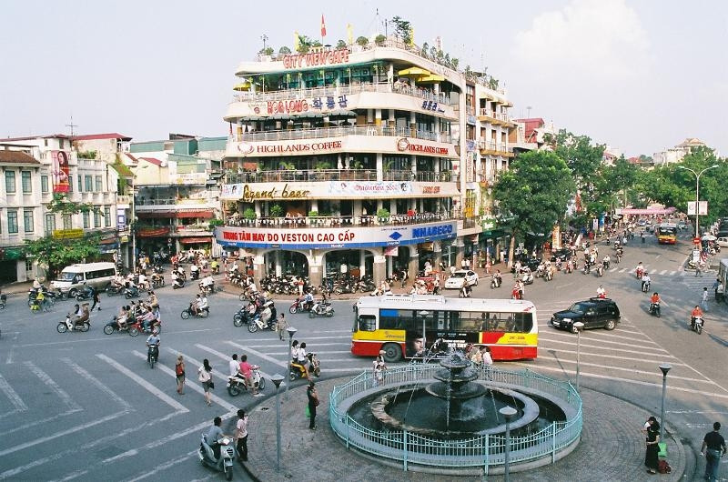Hàm Cá Mập - điểm giao thông phổ biến nhất ở Hà Nội