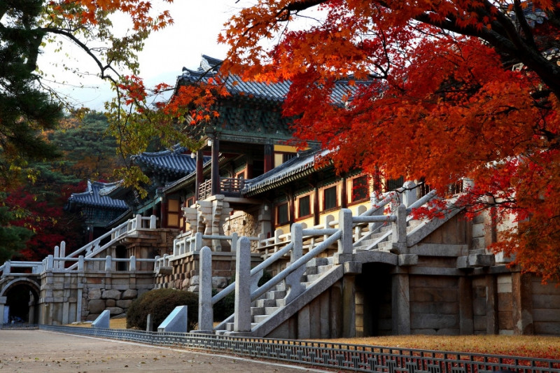 Công trình chùa Phật Giáo lớn nhất Hàn Quốc.