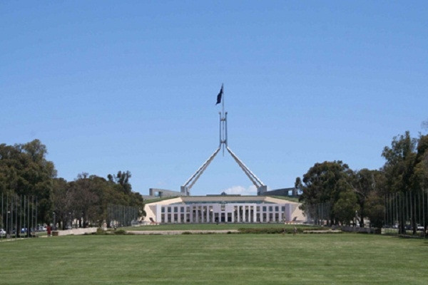 Toàn cảnh tòa nhà Quốc hội Úc
