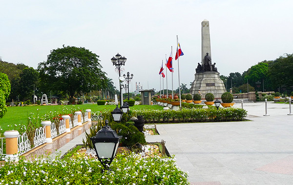 Công viên Rizal là một trong những không gian xanh thư giãn nổi tiếng nhất của Manila