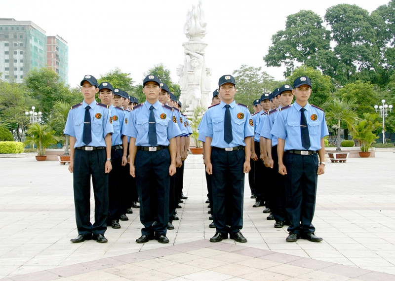 Đội ngũ nhân viên được đào tạo rất khắt khe trước khi được cấp giấy phép hoạt động tại công ty An Ninh
