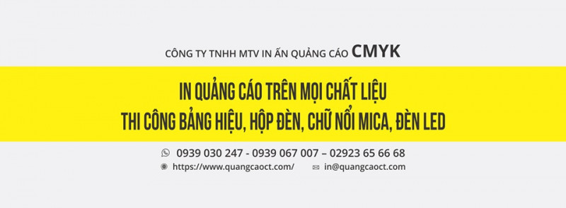 Công ty TNHH MTV In Ấn Quảng Cáo CMYK
