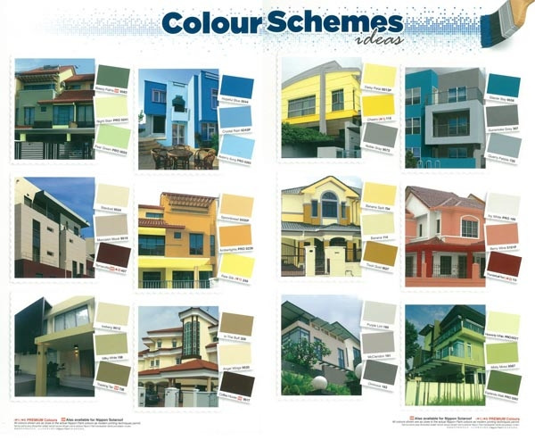 Mẫu catalogue xây dựng nhà ở với những gợi ý về màu sơn đẹp
