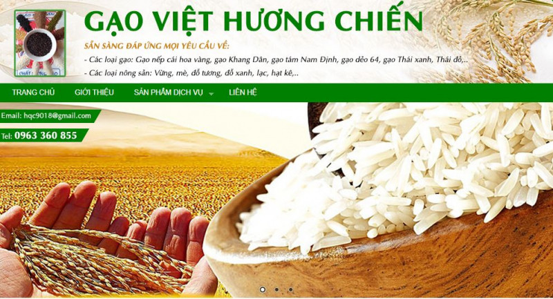 Công Ty TNHH Sản Xuất Thương Mại Gạo Tươi Việt Hương Chiến