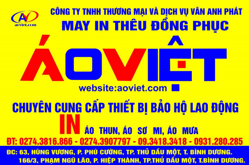 Công Ty TNHH May Mặc Và In Ấn Áo Việt