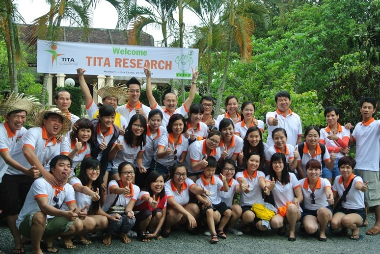Đội ngũ nhân viên của công ty nghiên cứu thị trường TITA