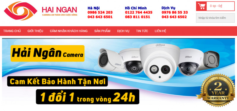 Công ty camera Hải Ngân