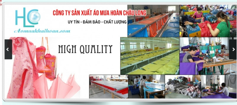 Một số hình ảnh trong xưởng sản xuất của Công ty TNHH Sản xuất và Thương mại Hoàn Châu Long