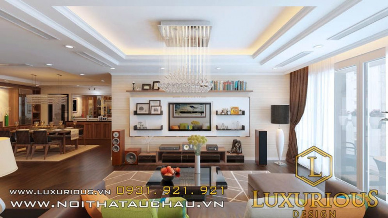 Thiết kế nội thất chung cư là một trong những dịch vụ của Luxurious Design được khách hàng đánh giá cao về tính thẩm mỹ, tiện ích, phù hợp với cá tính của khách hàng.