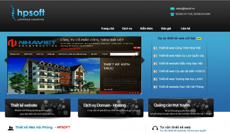 Thiết kế web Hải Phòng - HPSOFT