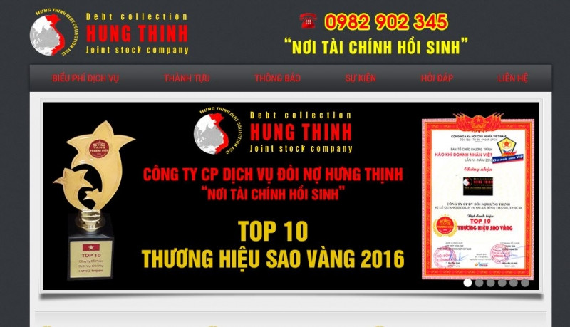 Công ty CP Dịch vụ đòi nợ Hưng Thịnh