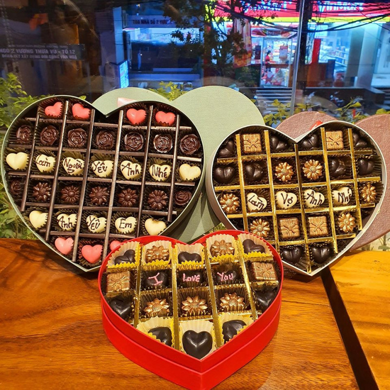 Những sản phẩm chocolate tại MAIKA Chocolate
