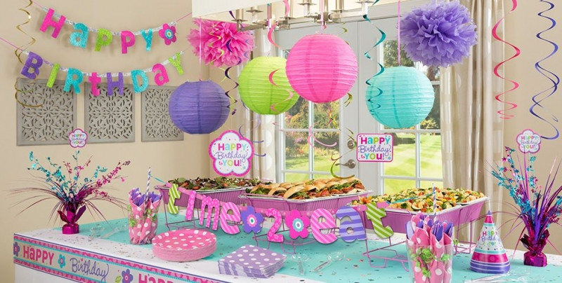 Một mẫu trang trí sinh nhật mà Party Shop đã thực hiện