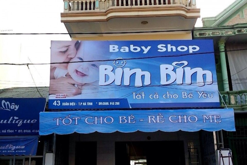 Cửa hàng Bim Bim tại Hà Tĩnh