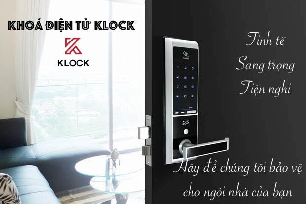 Khóa cửa điện tử Klock