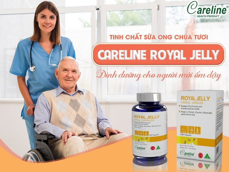 ROYAL JELLY - Phục hồi thể trạng cho người mới ốm dậy, sản phẩm có bán tại Nhà thuốc Minh Tiến