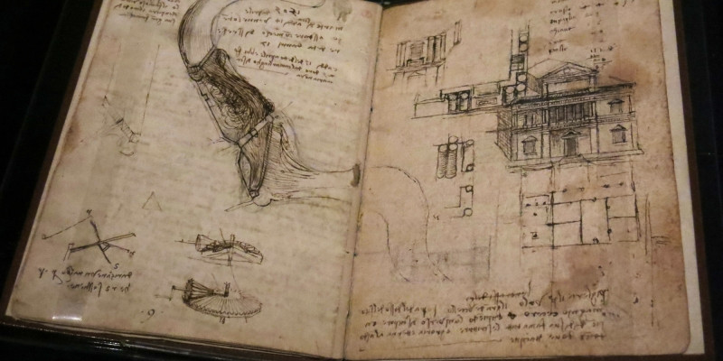 Cuốn sách chép tay Leicester của Leonardo Da Vinci