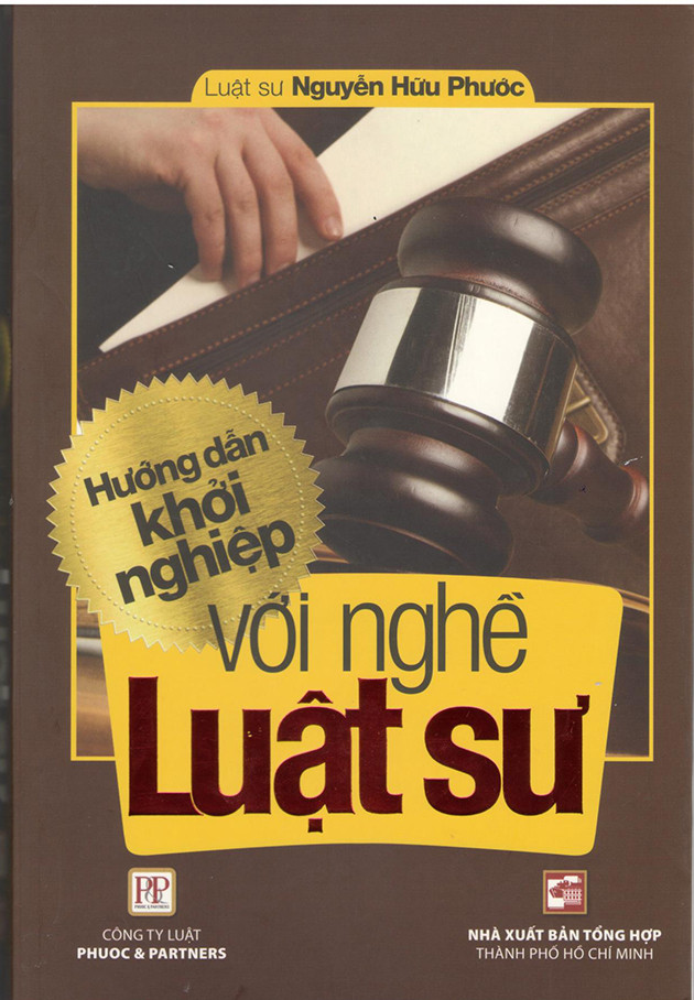 Bìa sách Hướng dẫn khởi nghiệp với nghề luật sư