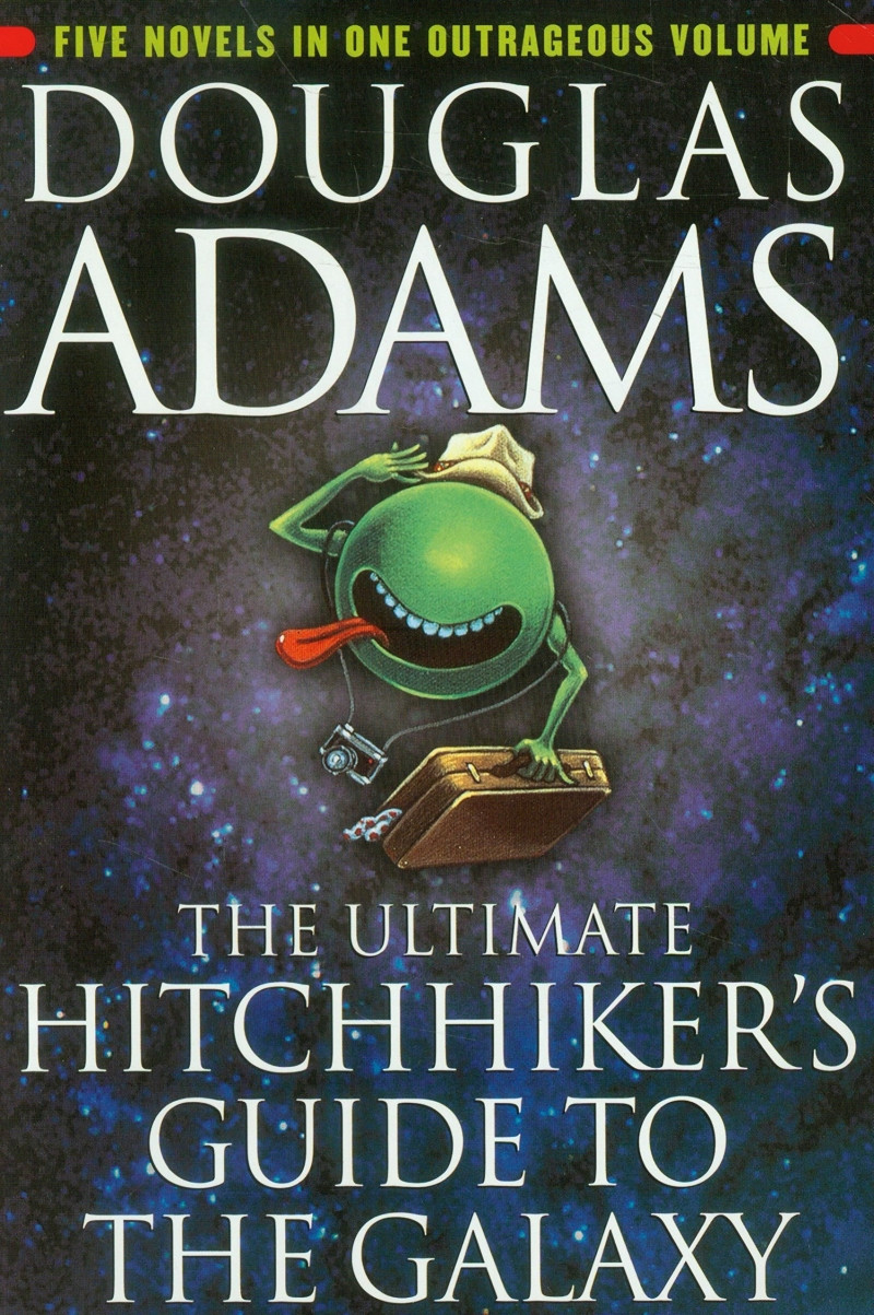 Sách hướng dẫn dành cho người đi nhờ tàu vũ trụ (The Hitchhiker Guide to the Galaxy) – Douglas Adam (1979)