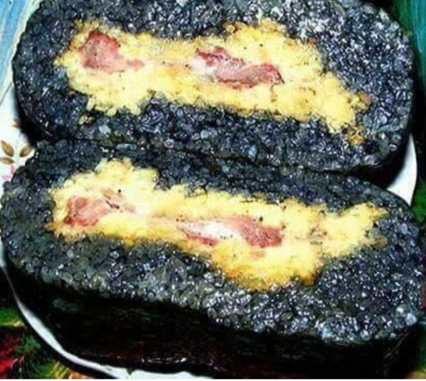 Bánh chưng đen Hà Giang