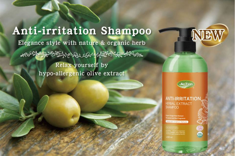 Dầu gội thảo dược Organic dành cho da đầu nhạy cảm Jie Fen Anti-irritation Shampoo