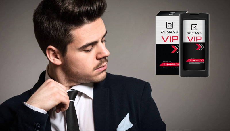 Dầu gội Romano Vip Premium có công thức dành riêng cho người đàn ông cá tính