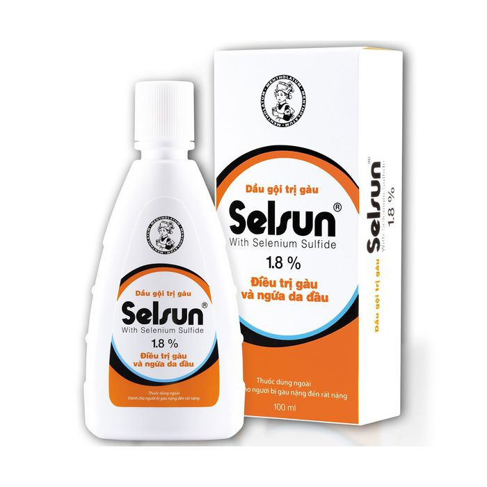 Dầu gội trị gàu Selsun 1,8%