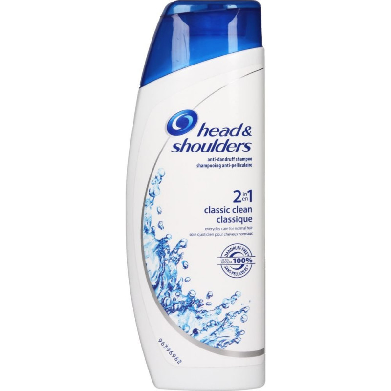 Head Shoulders Dandruff Shampoo Conditioner Classic Clean 2 in 1
