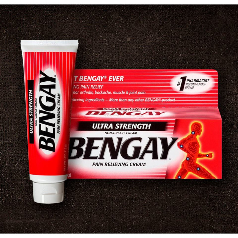 ﻿﻿Kem xoa bóp BENGAY Ultra Strength 57g của Mỹ