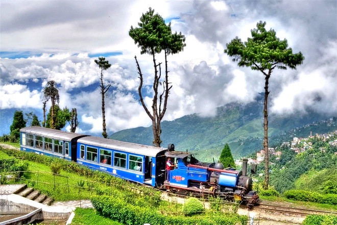 Hệ thống đường sắt trên núi, Ấn Độ