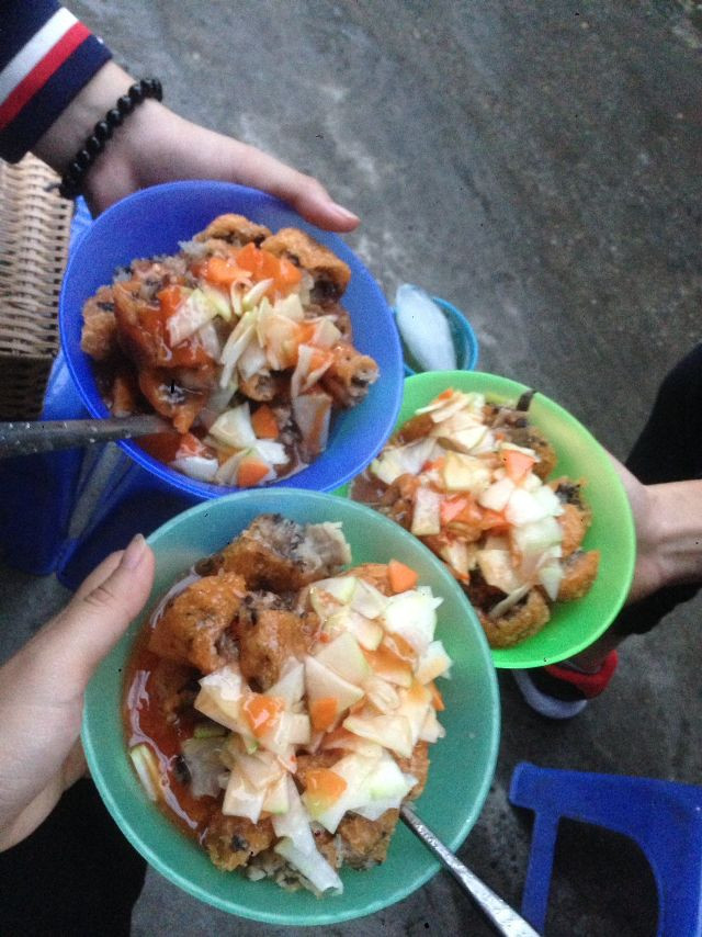 Bánh rán mặn Võng Thị