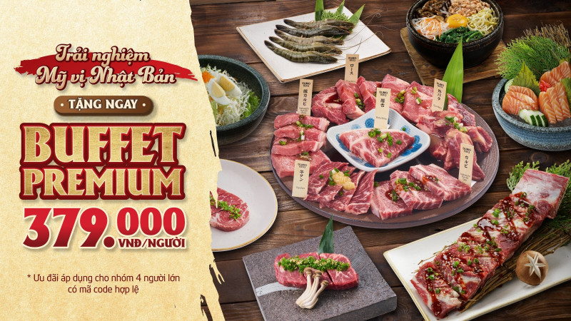 Buffet Nhật cùng Sumo BBQ
