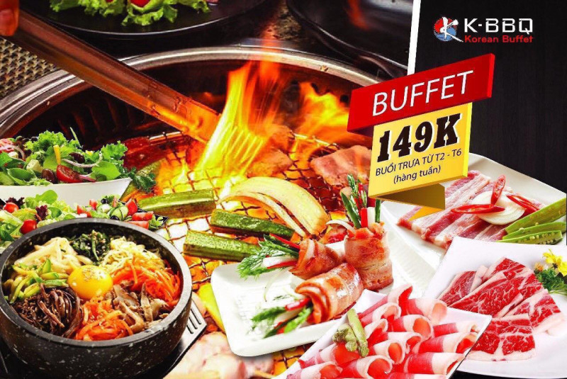 Thực đơn của K BBQ gần 200 món đến từ các nền ẩm thực hàng đầu thế giới như Nhật, Hàn, Việt, các món nướng BBQ và hải sản đậm chất Hàn Quốc
