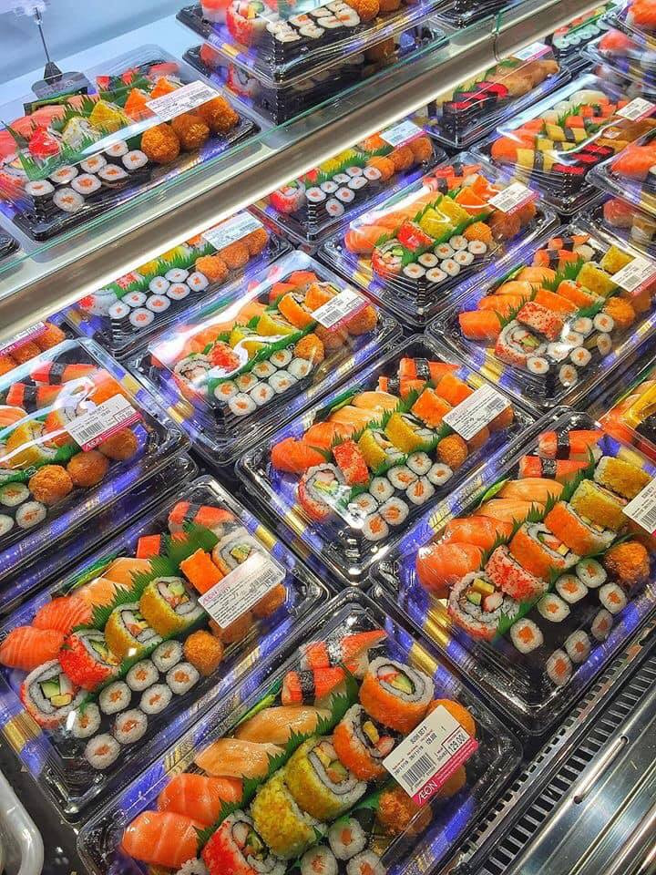 sushi tại TTTM Aeon Mall Long Biên Hà Nội