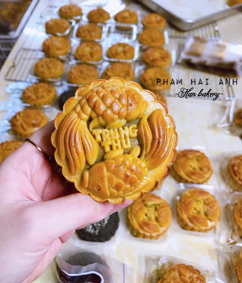 Nhà Han nổi tiếng với bánh trung thu thơm ngon khó cưỡng.