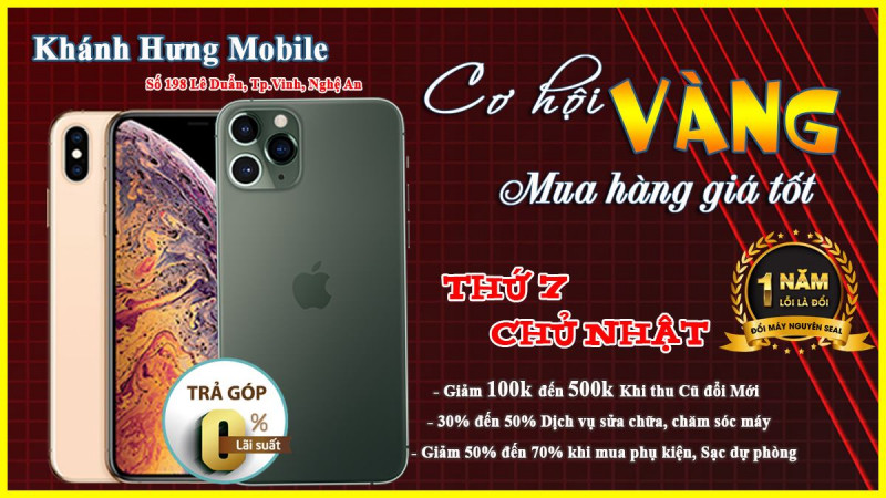 Cửa hàng điện thoại Khánh Hưng Mobile