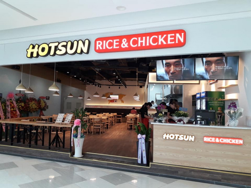 Gà rán phô mai tại ﻿Hotsun Rice & Chicken