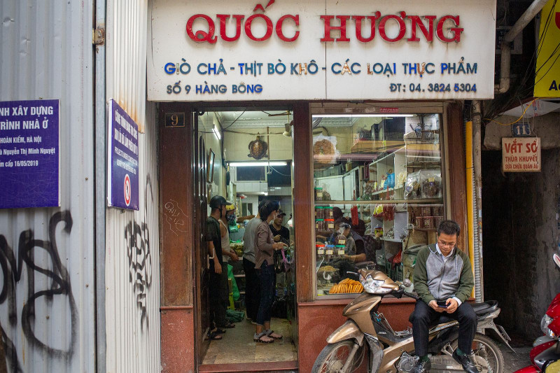 Giò chả Quốc Hương nhiều năm uy tín