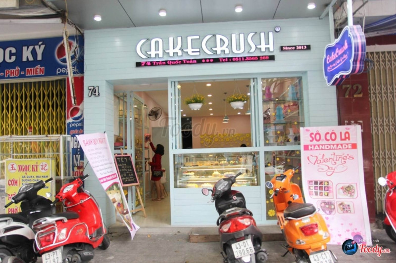 Cửa tiệm Cake Crush tại Đà Nẵng