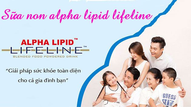 Sữa Non Alpha Lipid Lifeline - New Image Việt Nam