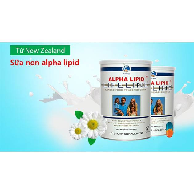 Sữa Non Alpha Lipid Lifeline - New Image