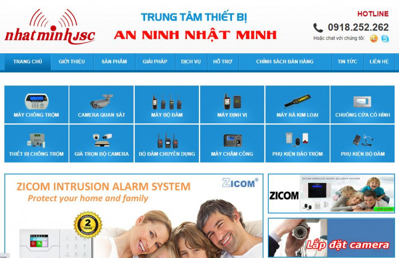 Công ty cổ phần đầu tư TMDV viễn thông Nhật Minh