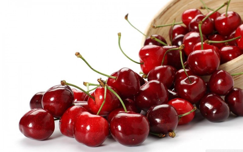 Cherry nhập khẩu từ mỹ.