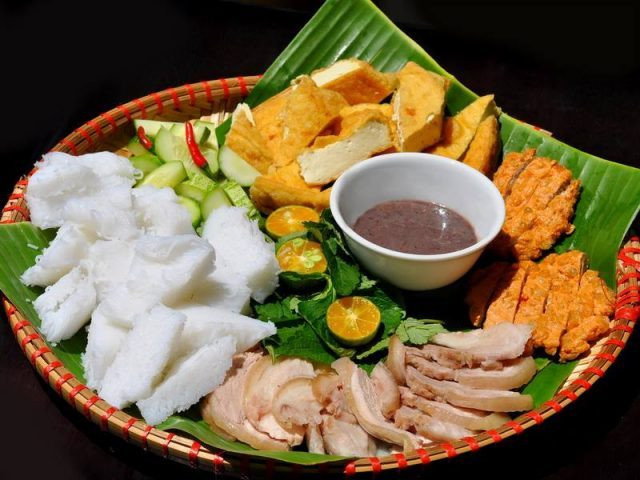 Bún đậu chuẩn vị Hà Nội