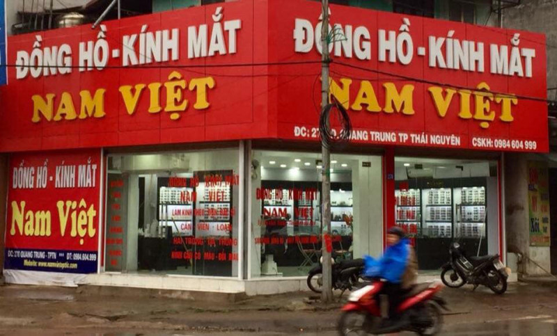 Kính mắt Nam Việt Thái Nguyên