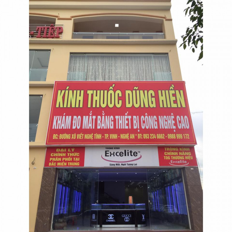 Kính thuốc Dũng Hiền