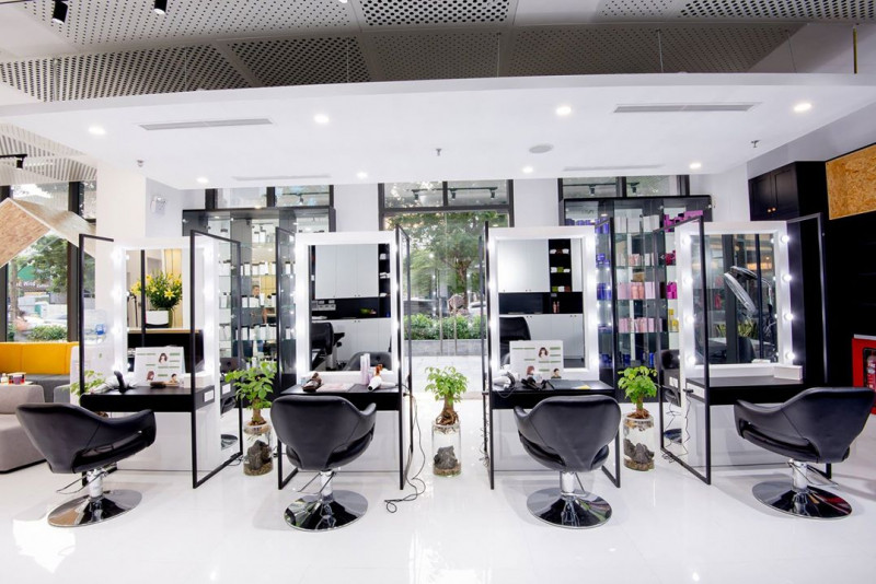 Không gian tại Zusso Hair Salon