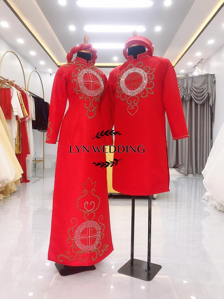LYN wedding – Cho thuê áo dài cưới hỏi đẹp Quảng Ngãi.