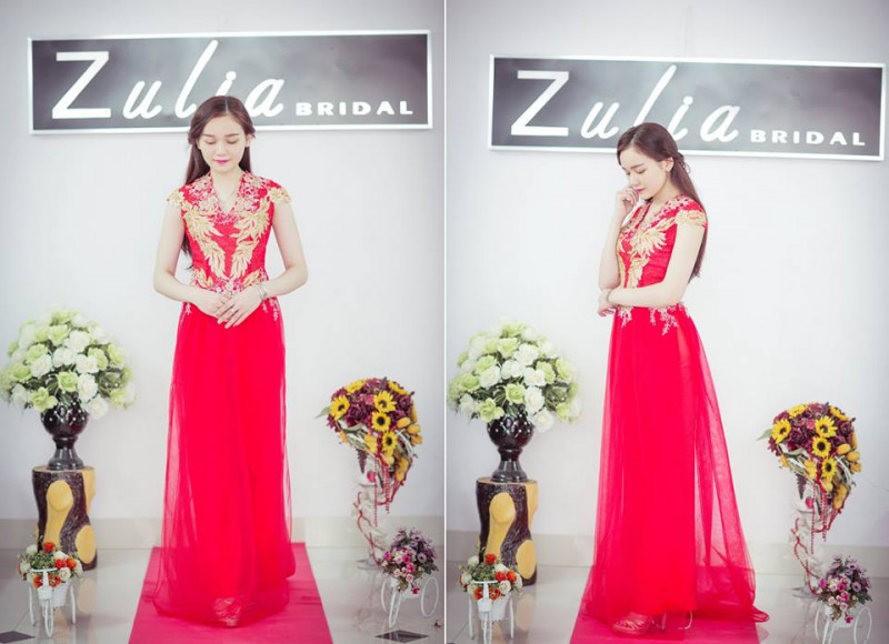 Các mẫu áo dài tại Áo cưới Zulia là những thiết kế dành cho những cô nàng yêu thích phong cách “sang chảnh”.